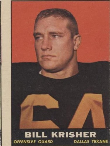 1961 Topps Billy Krisher #136