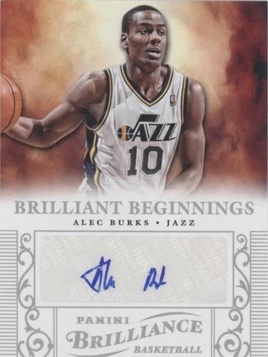 2012-13 Panini Brilliance - Alec Burks #1
