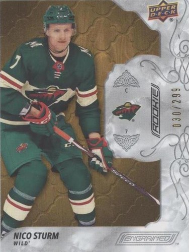 2019-20 Upper Deck Engrained - Nico Sturm #85