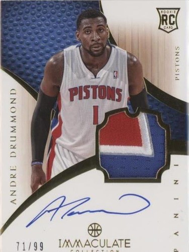 2012-13 Panini Immaculate Collection - Andre Drummond #141