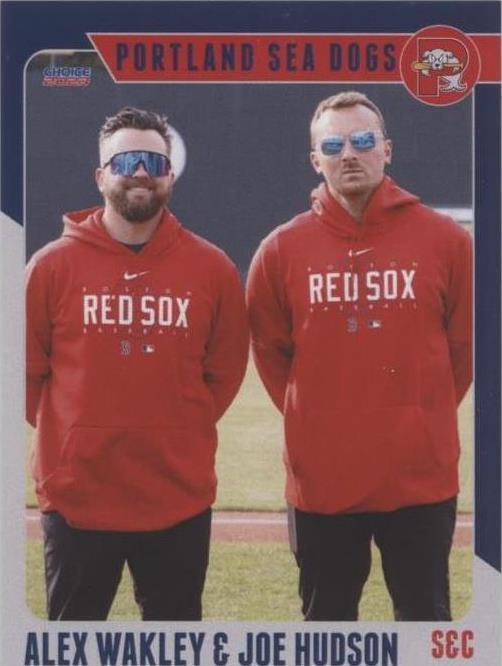 2023 Choice Portland Sea Dogs - Alex Wakley Joe Hudson #40