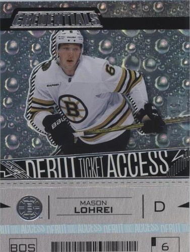 2023-24 Upper Deck Credentials - Mason Lohrei #144