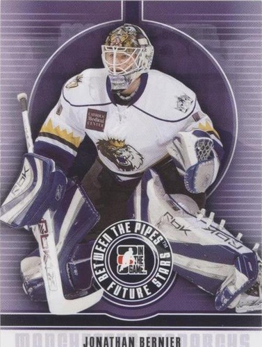 2008-09 In the Game Between the Pipes - Jonathan Bernier #23