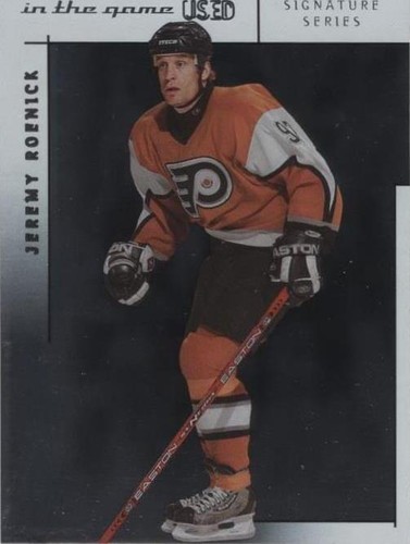 2003-04 In the Game-Used Signature Series - Jeremy Roenick #22