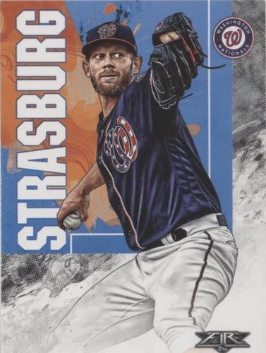 2019 Topps Fire - Stephen Strasburg #182