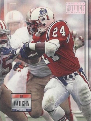 1993 Pro Set Power Jon Vaughn #124