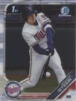 2019 Bowman Draft - Spencer Steer #BDC-153
