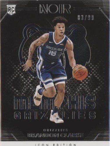 2019-20 Panini Noir - Brandon Clarke #197