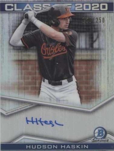 2020 Bowman Draft - Hudson Haskin #C20A-HH