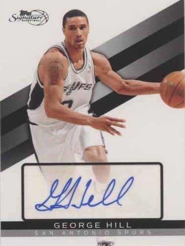 2008-09 Topps Signature - George Hill #TSA-GH