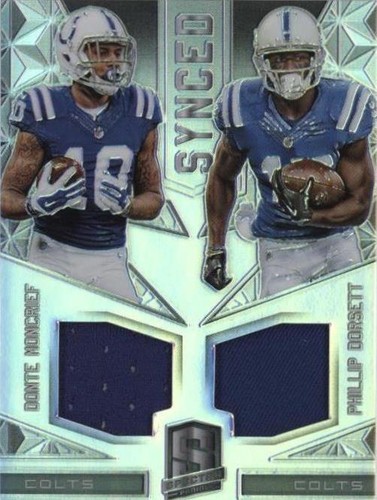 2016 Panini Spectra Donte Moncrief Phillip Dorsett #10