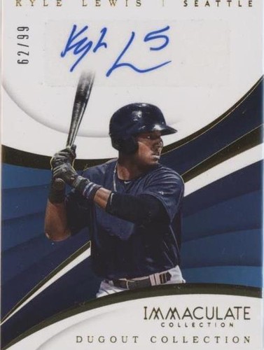 2018 Panini Immaculate Collection - Kyle Lewis #DC-KL