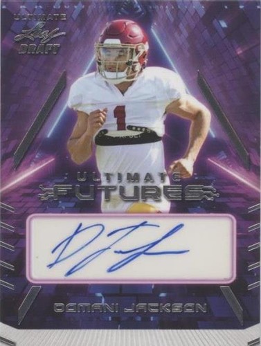 2022 Leaf Ultimate Draft Domani Jackson #UF-DJ1