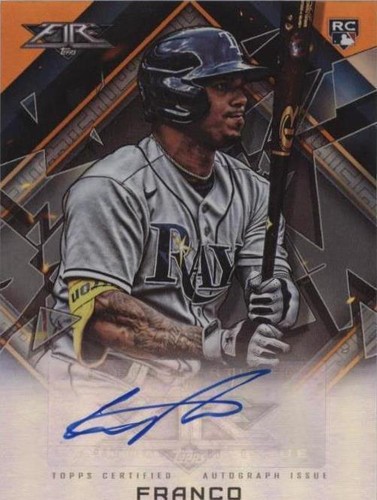 2022 Topps Fire - Wander Franco #FA-WF