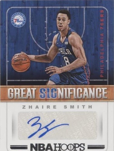 2018-19 Panini NBA Hoops - Zhaire Smith #GS-ZS