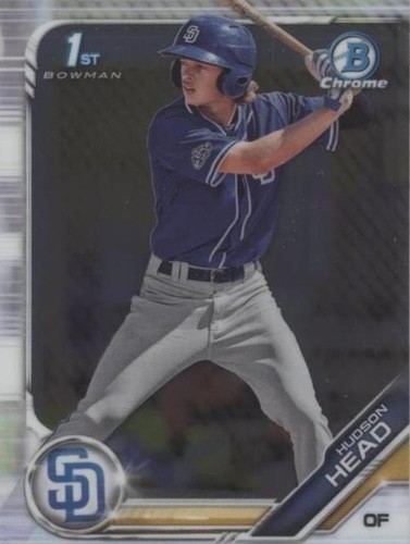 2019 Bowman Draft - Hudson Head #BDC-69