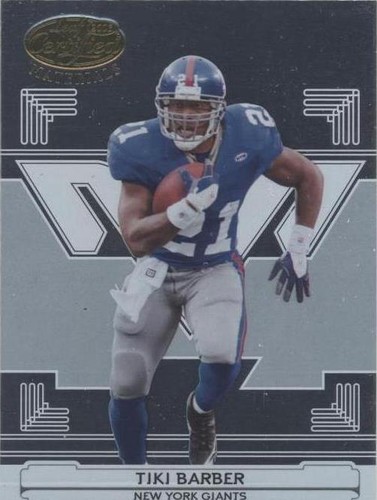 2006 Leaf Certified Materials Tiki Barber #99