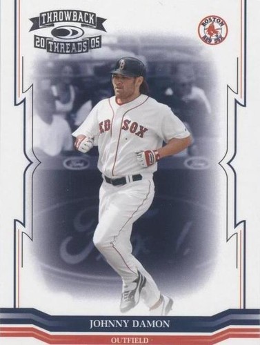 2005 Donruss Throwback Threads - Johnny Damon #117