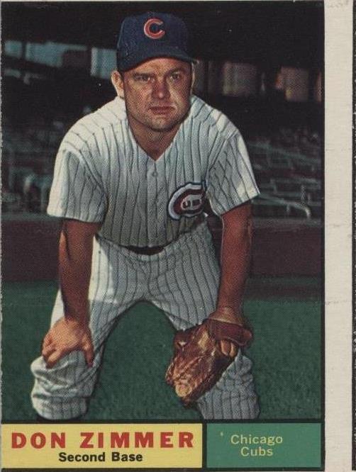 1961 Topps - Don Zimmer #493
