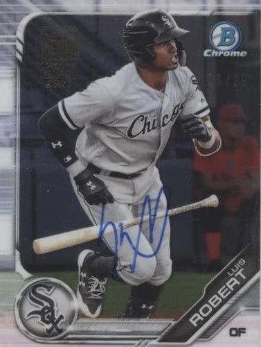 2021 Topps Archives Signature Series - Luis Robert #19B-BCP-44