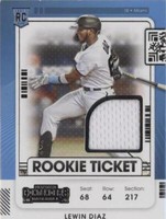 2021 Panini Contenders - Lewin Diaz #RTJ-LD