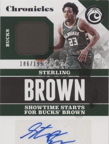 2017-18 Panini Chronicles - Sterling Brown #CSS-SBR