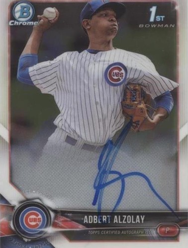 2018 Bowman - Adbert Alzolay #CPA-AA