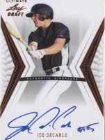 2012 Leaf Ultimate Draft - Joe Decarlo #BA-JDC