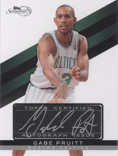 2008-09 Topps Signature - Gabe Pruitt #TSA-GP