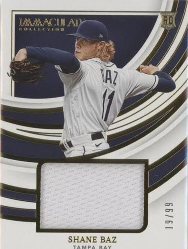 2022 Panini Immaculate Collection - Shane Baz #RRJ-SH