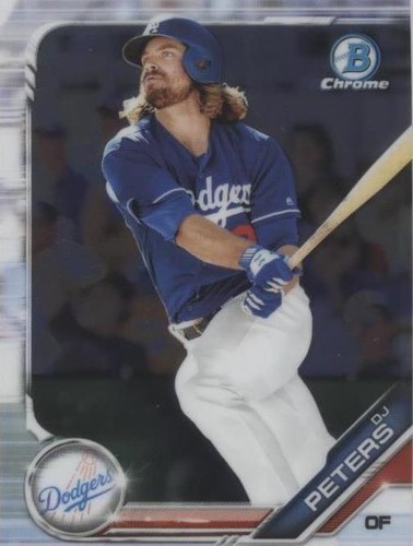 2019 Bowman - D.J. Peters #BCP-124