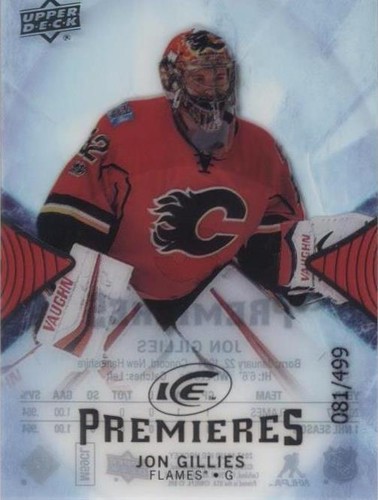 2017-18 Upper Deck Ice - Jon Gillies #162