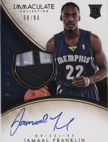 2013-14 Panini Immaculate Collection - Jamaal Franklin #123