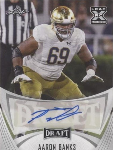 2021 Leaf Draft Aaron Banks #BA-AB1