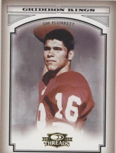 2006 Donruss Threads Jim Plunkett #CGK-25