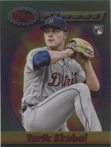 2021 Topps Finest Flashbacks - Tarik Skubal #198