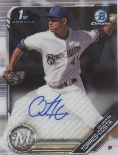 2019 Bowman Chrome - Quintin Torres-Costa #CPA-QTC