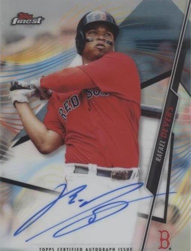 2020 Topps Finest - Rafael Devers #FA-RD