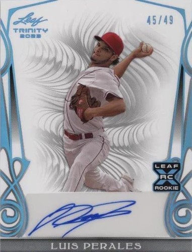 2023 Leaf Trinity - Luis Perales #BA-LP1