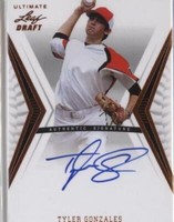 2012 Leaf Ultimate Draft - Tyler Gonzales #BA-TG1