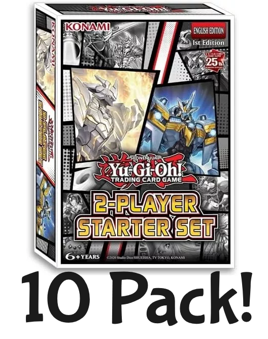 Yu-Gi-Oh! TCG: Стартовый набор для 2 игроков из 10 упаковок! Крупная партия товара