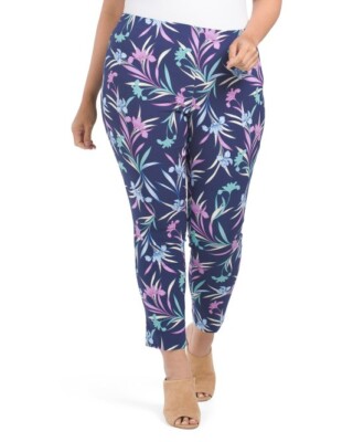NWT COOPER & ELLA Plus Millennium Pull On Ankle Pants. Sz.22