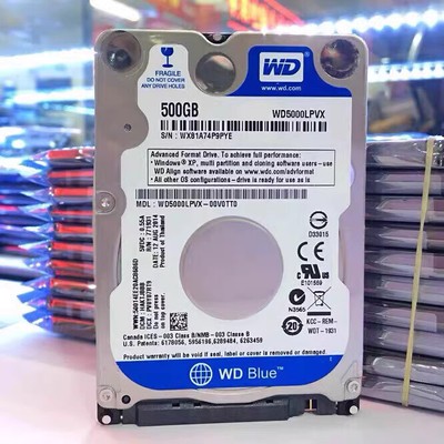 New Western Digital 500GB WD5000LPVX 5400RPM 7mm SATA 2.5'' HDD Free Shipping