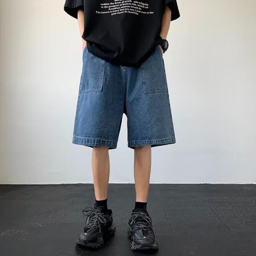 New Men's Denim Shorts Summer Short Pant Casual Jeans