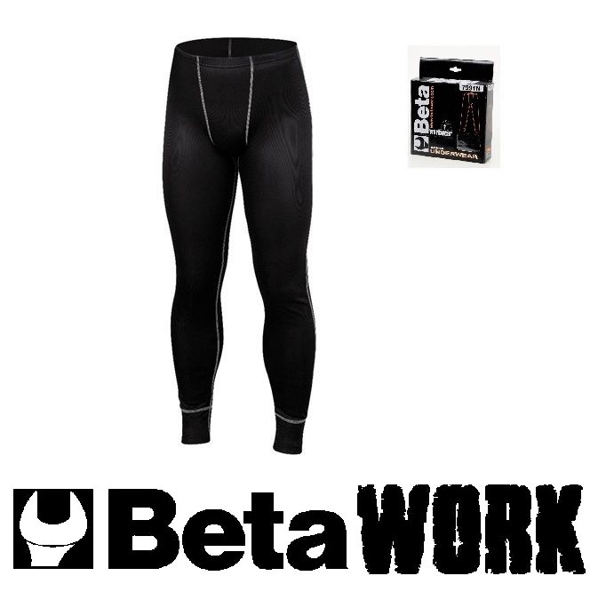 PANTALONE CALZAMAGLIA INTIMA TECNICA TERMICA BETA WORK art. 7991N S M L XL XXL