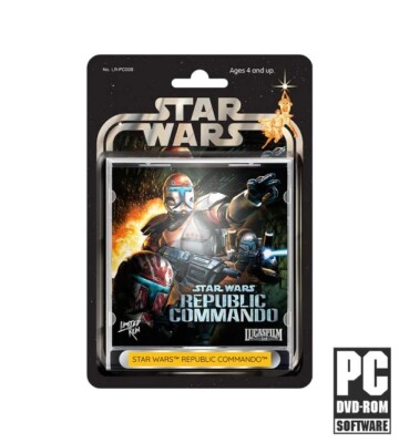 Star Wars Republic Commando Limited Run Games Blister Pack Rare Video Game PC