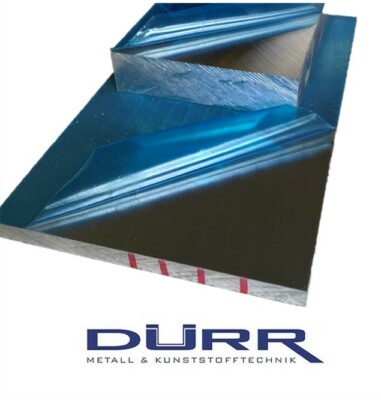 Aluminiumplatte AlMg3 Abmessungen wählbar Aluplatte Alu Blende Blech Platte Walz
