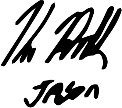 Kane Hodder Autograph Signature VINYL DECAL Bumper Sticker movie star
