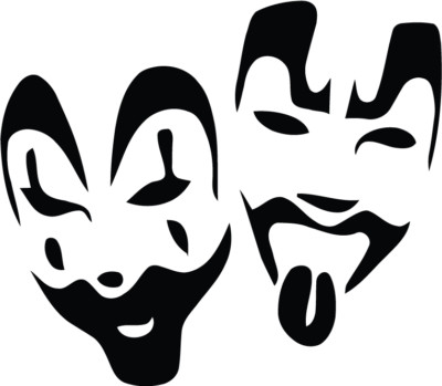 Insane Clown Posse ICP vinyl decal sticker Juggalo Shaggy 2 Dope Violent J 