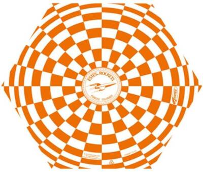 Estes Flying Model Rocket Accessory Parachute 12'' Orange EST 2264